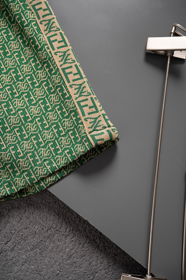 ブランドハーフパンツ素材ディテール